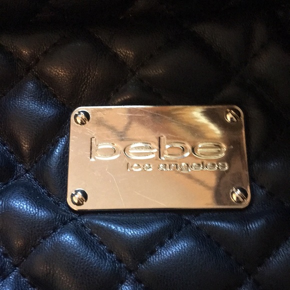 Bebe black quilted backpack - Picture 2 of 8